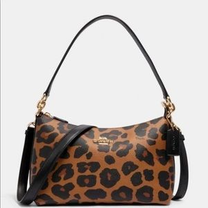 Coach Leopard Lewis NWT